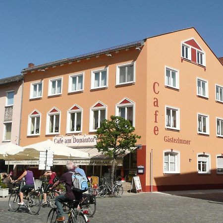 Hotel Cafe am Donautor Kelheim Exterior foto