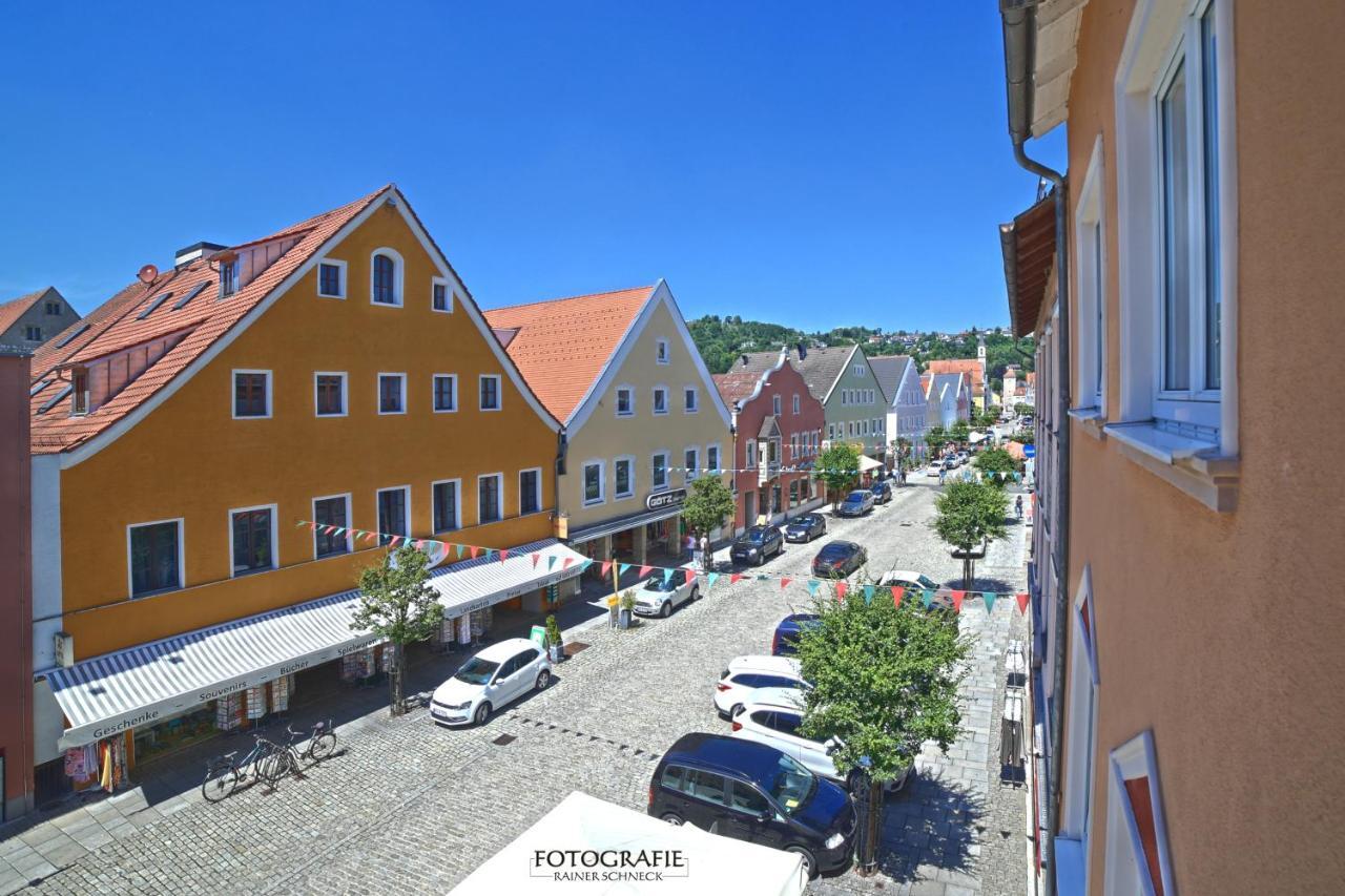 Hotel Cafe am Donautor Kelheim Exterior foto